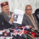 आरोप/भाजपा नेताओं के खिलाफ राजनीतिक प्रतिशोध की भावना से दर्ज किए जा रहे मामले:जयराम ठाकुर।