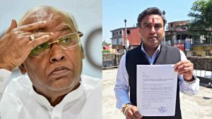 Kangra:प्रधानमंत्री मोदी को आतंकवादी कहने पर खरगे के खिलाफ थाने में शिकायत।