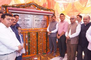 Una:उप मुख्यमंत्री ने श्री चिंतपूर्णी में 12 करोड़ की दो उठाऊ पेयजल परियोजनाओं का किया लोकार्पण।