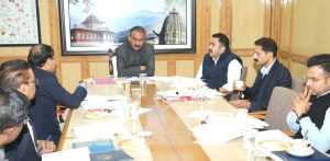मुख्यमंत्री ने की सब्जी मंडी शिमला में निर्मित होने वाले व्यावसायिक परिसर की समीक्षा।
