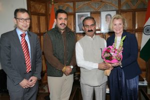 मुख्यमंत्री ने नार्वे की कंपनियों को हिमाचल प्रदेश में निवेश के लिए किया आमंत्रित।
