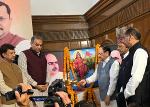 शिमला में बोले केंद्रीय स्वास्थ्य मंत्री जेपी नड्डा,पिछले वर्षों में भगवा दल ने 75 में से 43 चुनाव जीते।