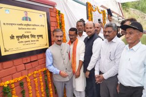 मुख्यमंत्री ने जोल सप्पड़ में 35 करोड़ रुपए से बनने वाले क्रिटिकल केयर ब्लॉक का किया शिलान्यास।
